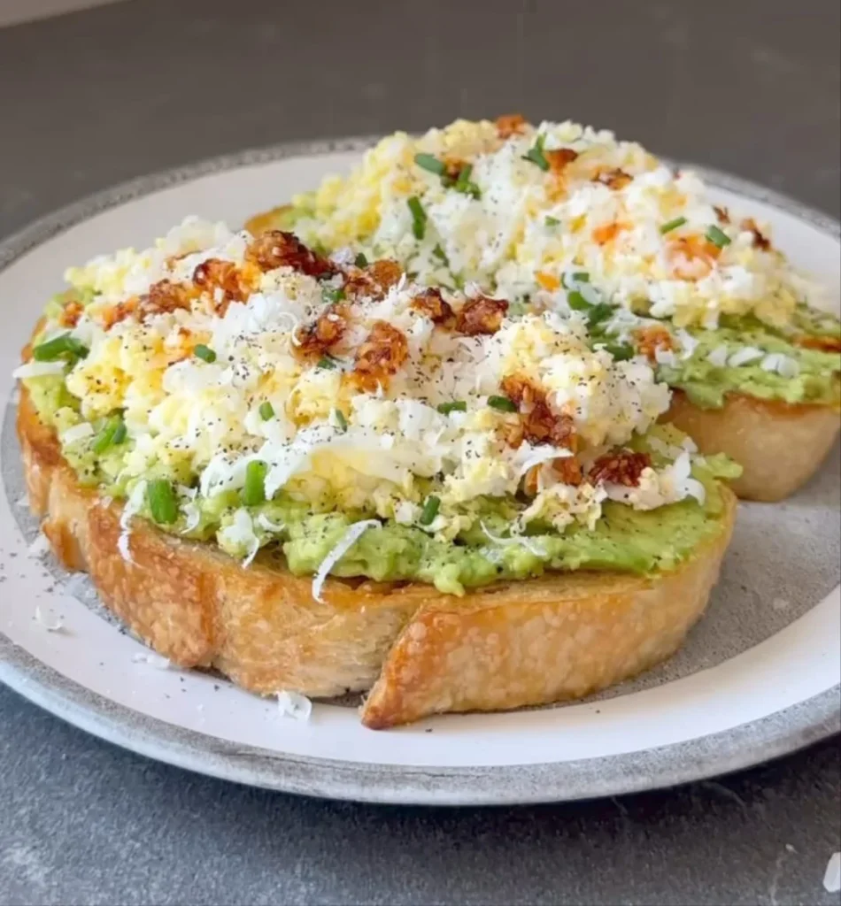 Mini Avocado and Egg Toasts