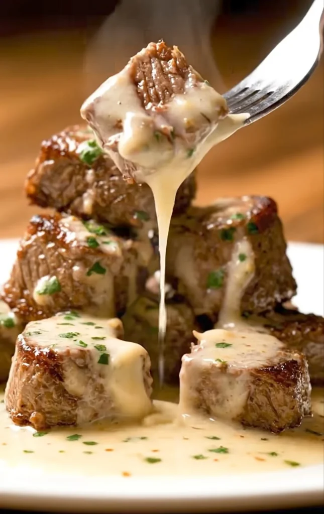 Garlic Butter Shaved Beef