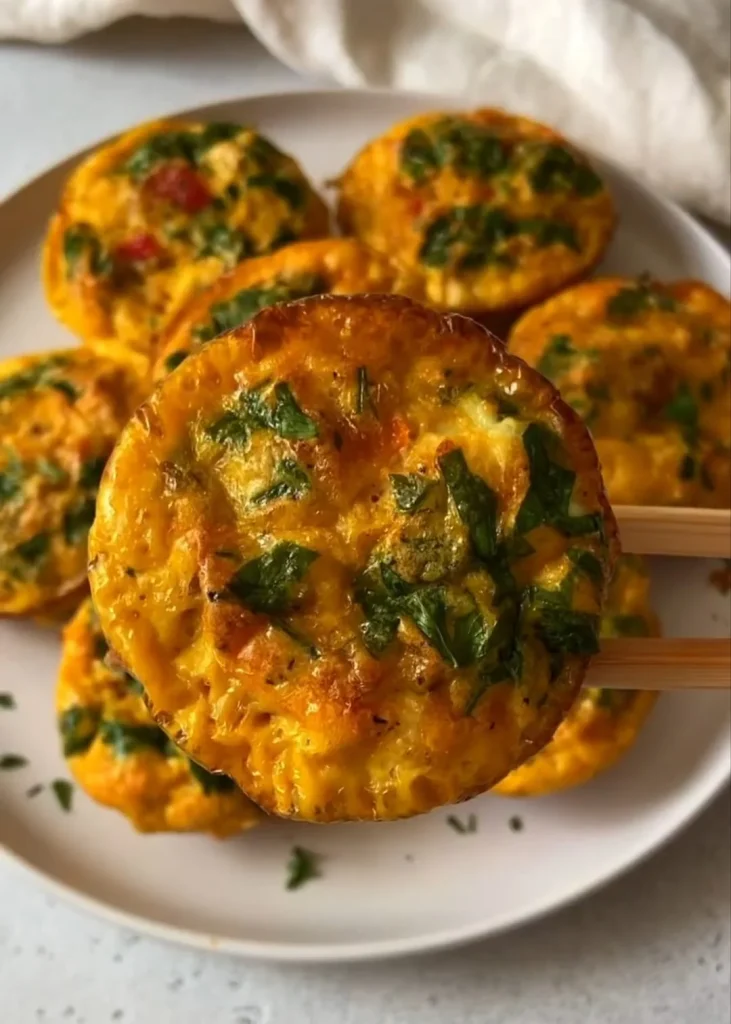 Cheesy Bacon Broccoli Egg Bites