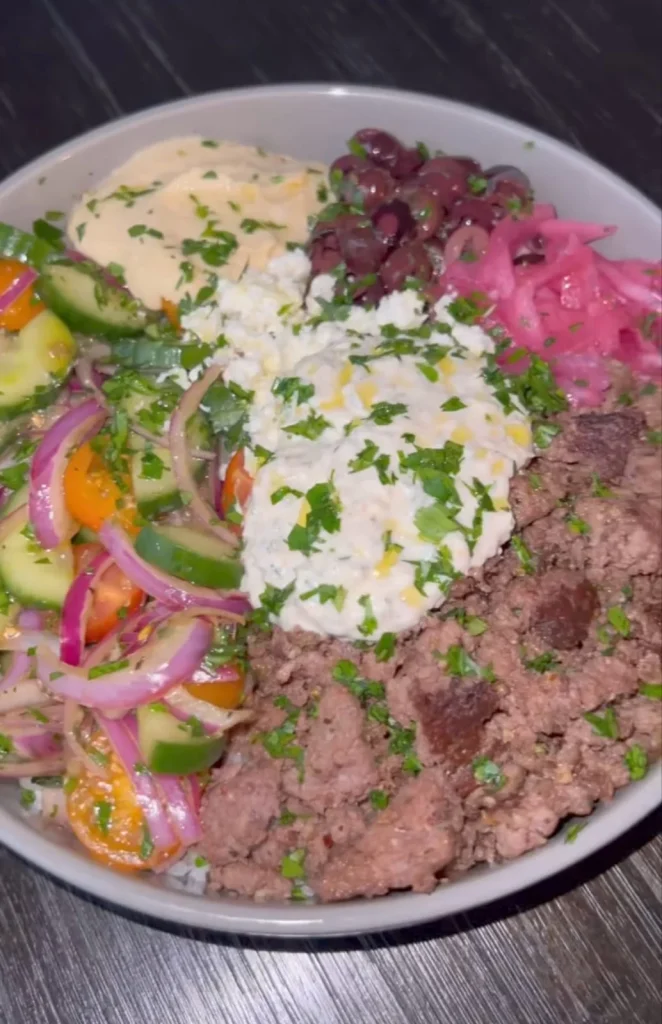  Mediterranean Shaved Beef with Olives and Tomatoes