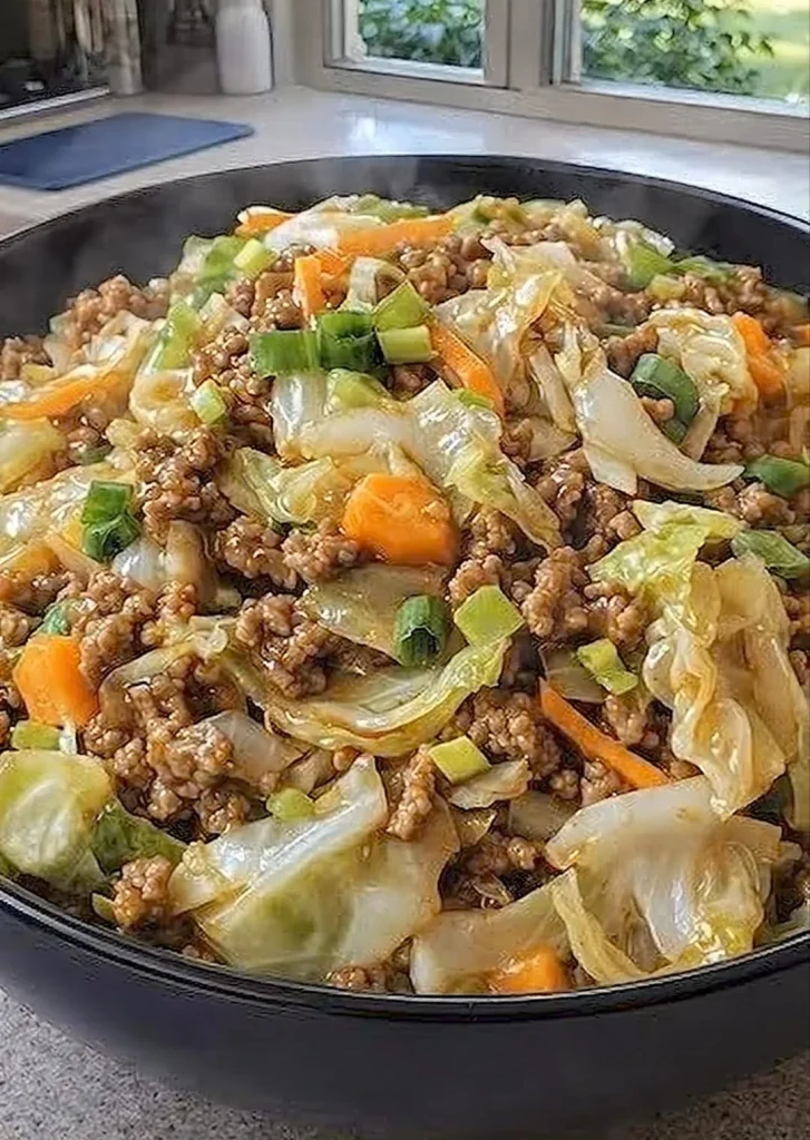 Shaved Beef and Cauliflower Rice Stir-Fry