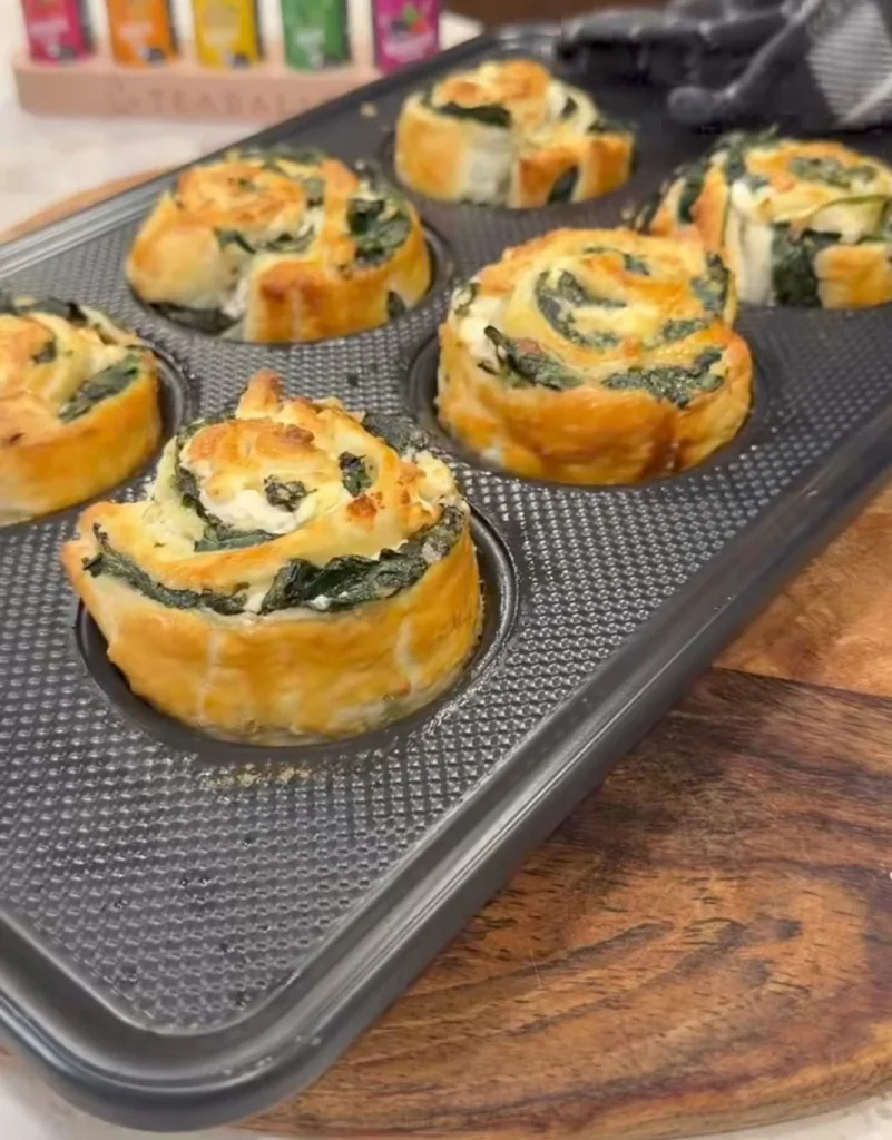 Spinach Feta Bacon Egg Bites