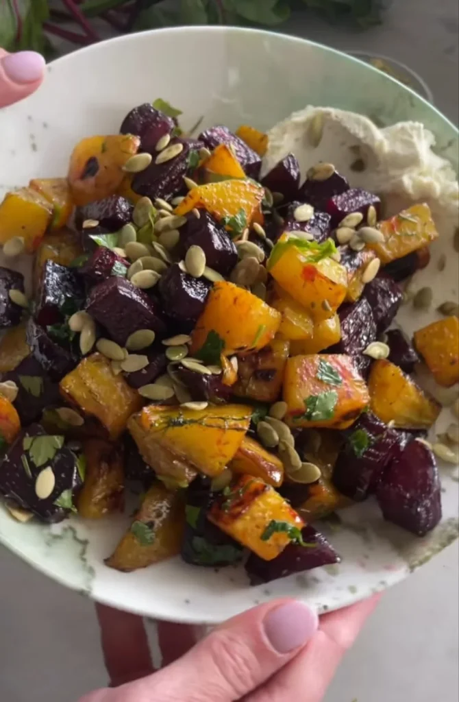 Roasted Veggie and Goat Cheese Bites