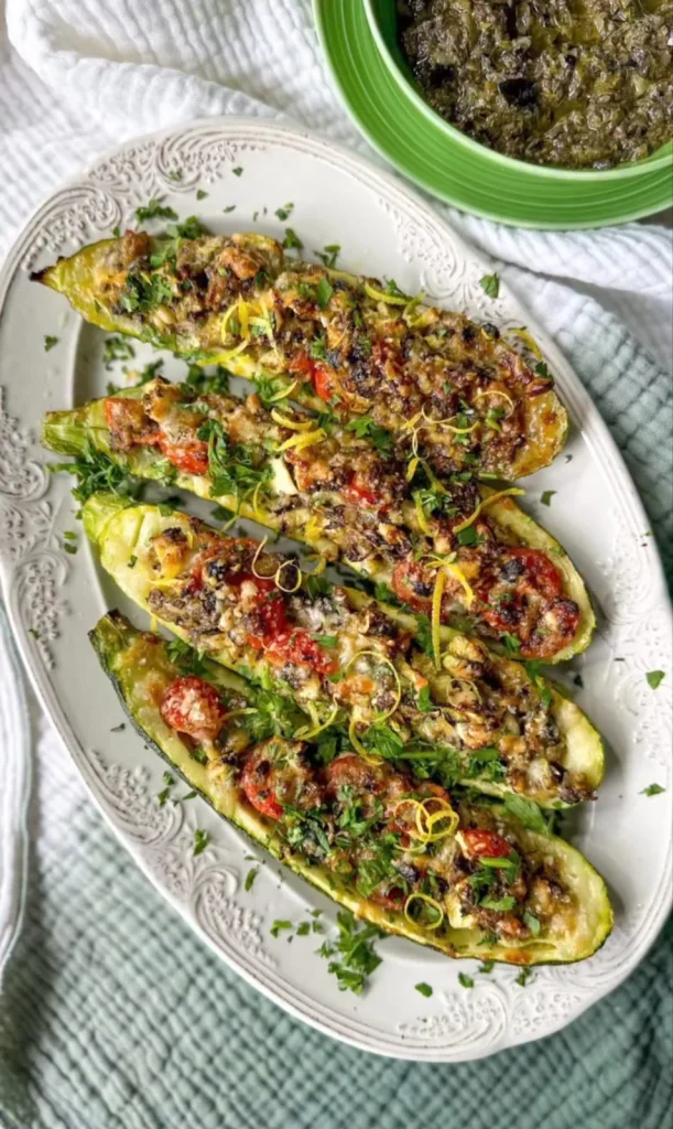  Mediterranean Chicken with Zucchini and Tomatoes