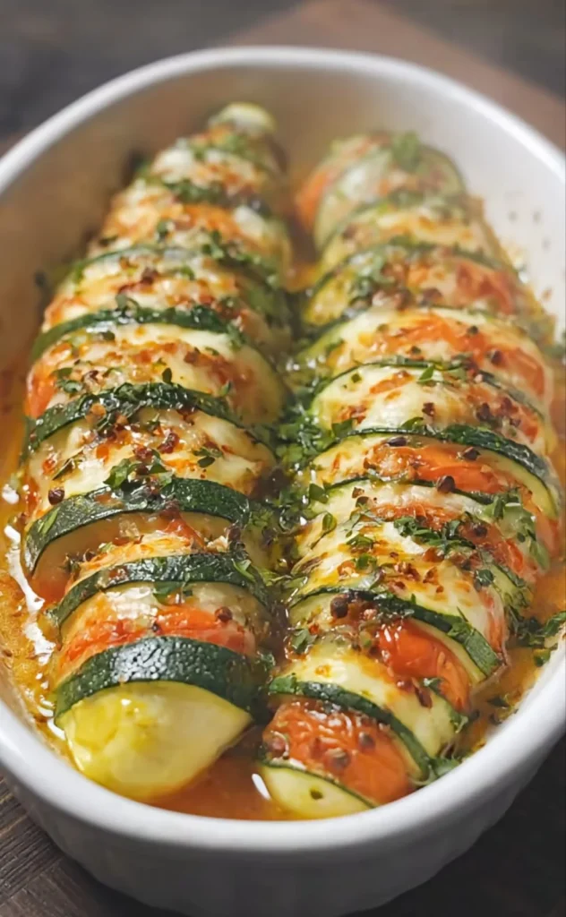 Baked Zucchini Parmesan