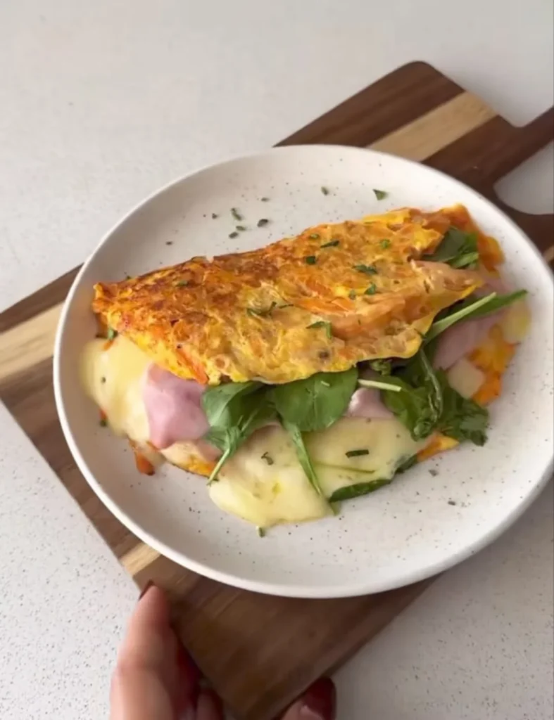 Egg White Veggie Wrap Rolls