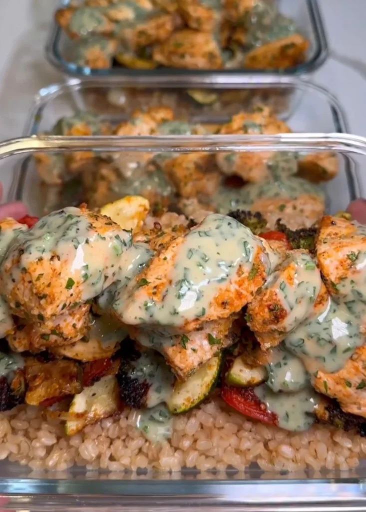 Balanced Chicken & Brown Rice Bowl