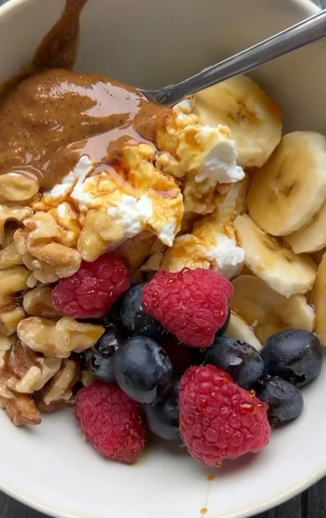 Creamy High-Protein Yogurt Snack Bowl | Healthy Snacks