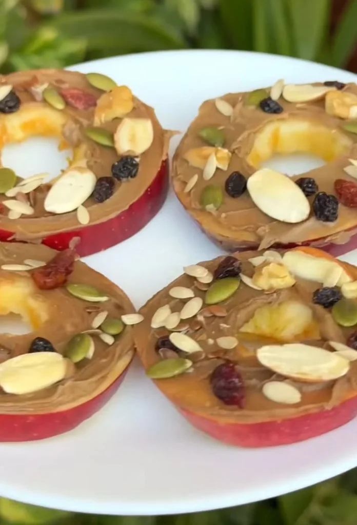  Apple & Peanut Butter Crunch Snack