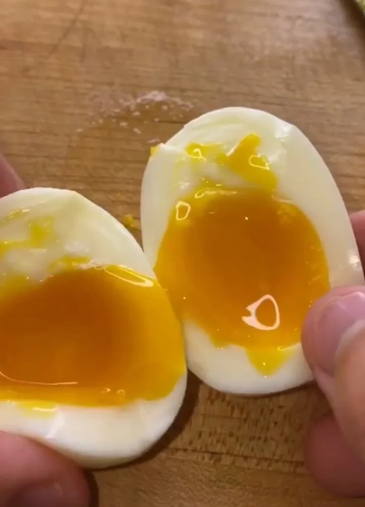 Perfect Soft-Boiled Egg Protein Snack