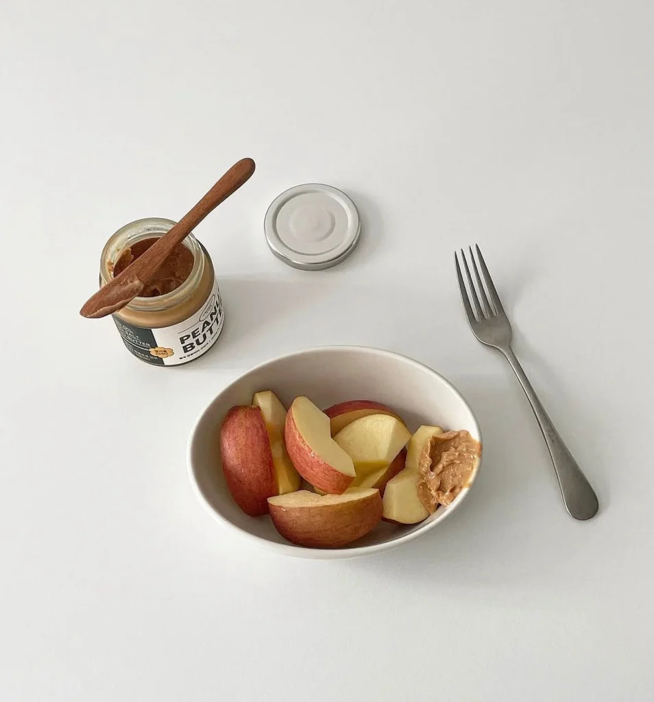 Apple Slices with Creamy Nut Butter