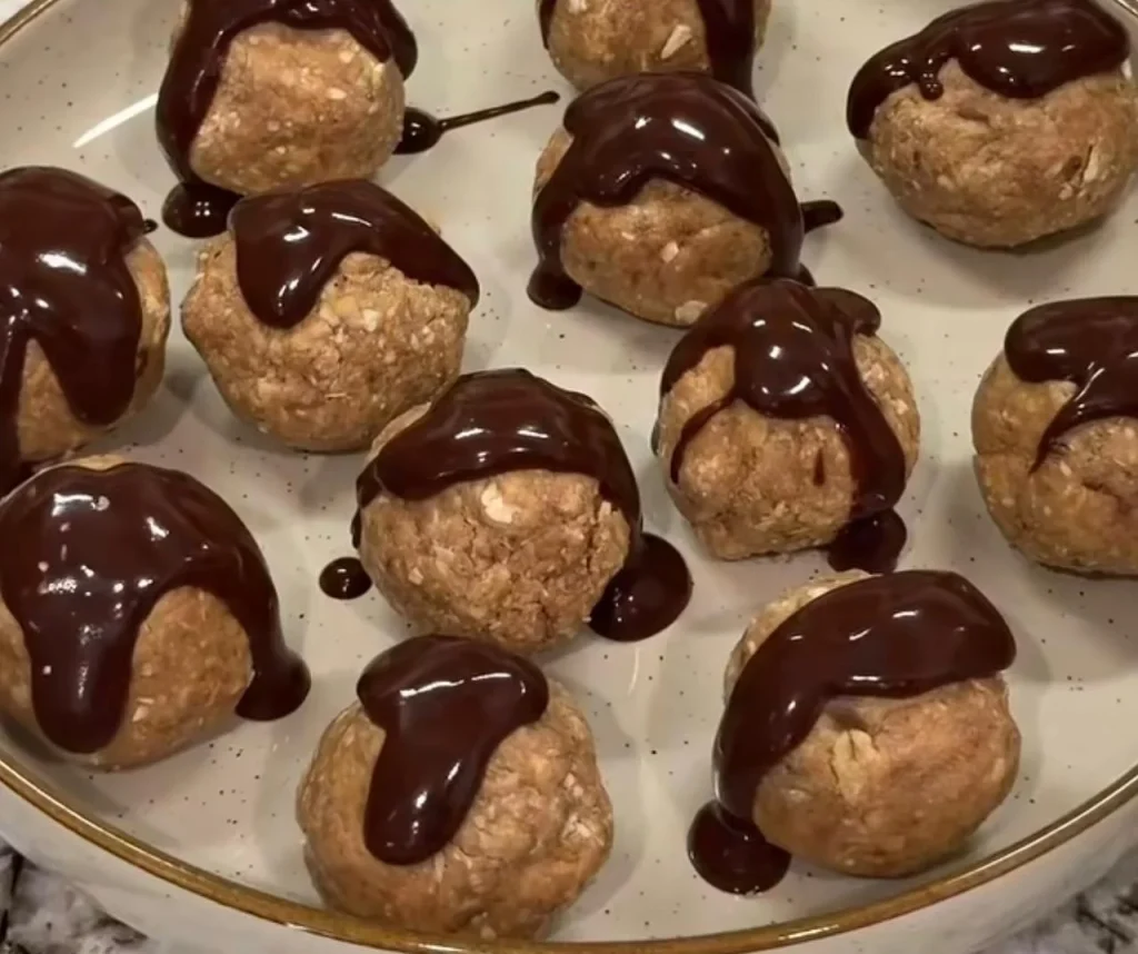 No-Bake Protein Peanut Butter Bites