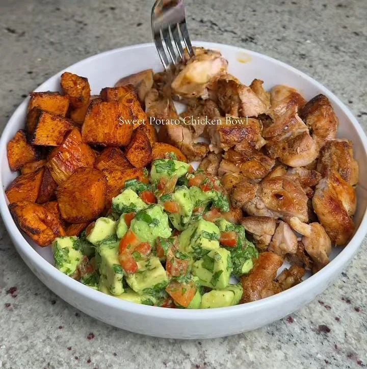 Chicken & Sweet Potato Power Bowl