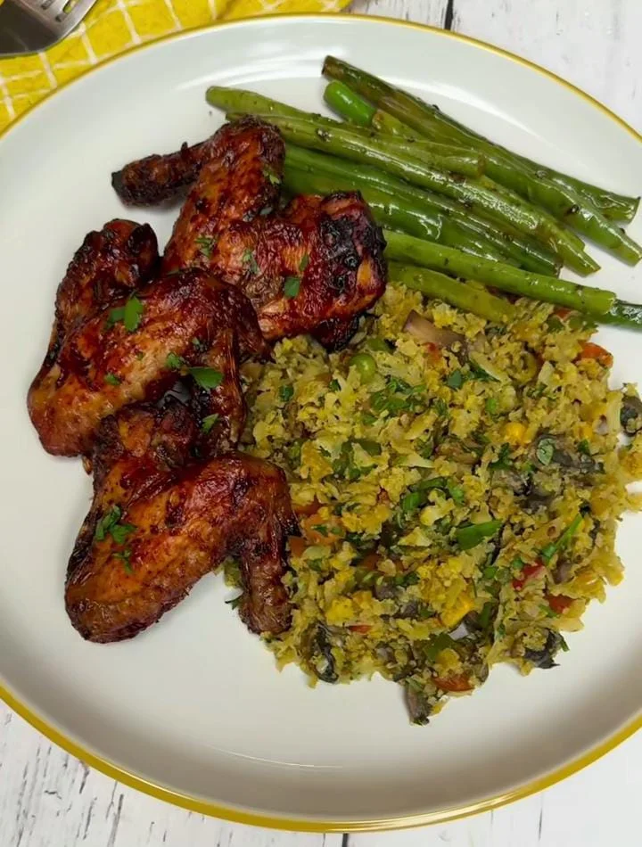 Chicken Cauliflower Rice Bowl