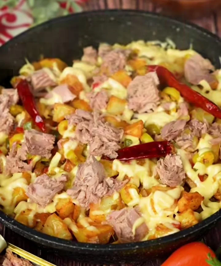 Spam & Potato Skillet