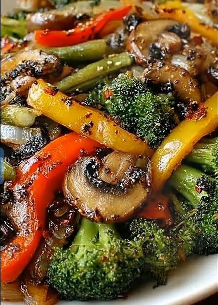 Zucchini & Mushroom Stir Fry