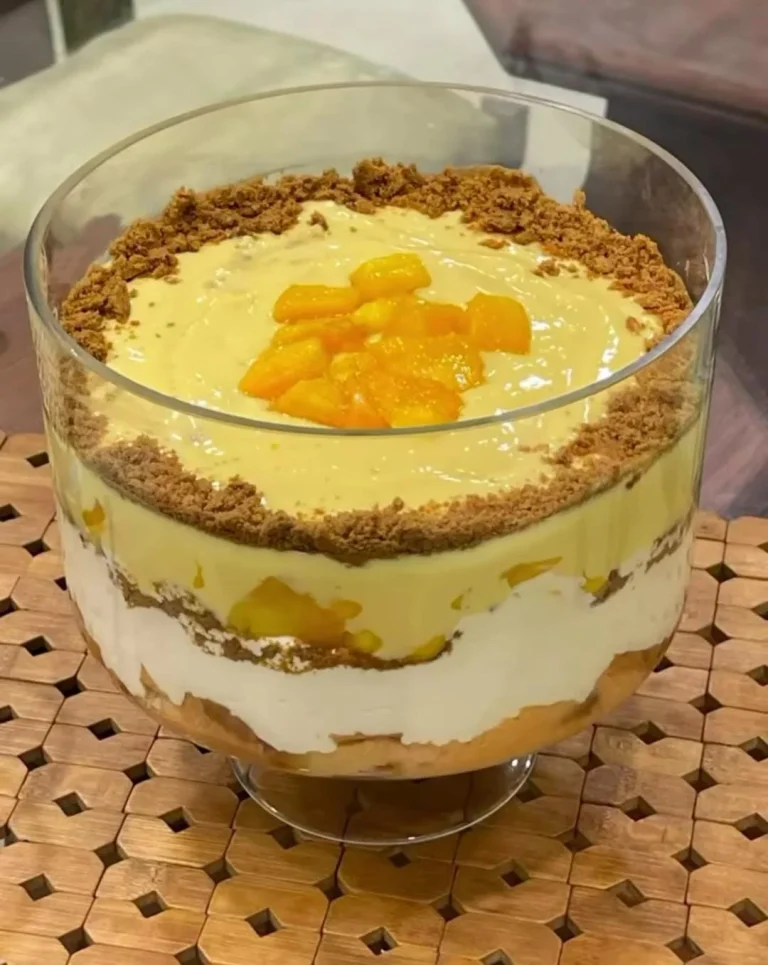 Mango Cream Trifle