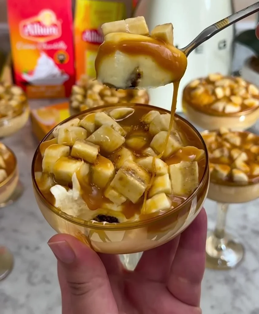 Banana Caramel Trifle