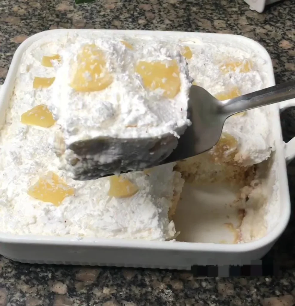 Pineapple Coconut Trifle