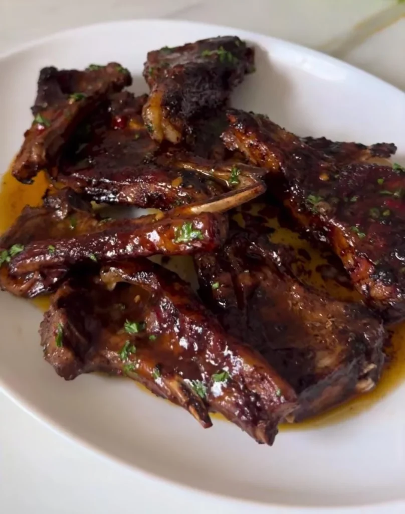 Garlic Herb Lamb Chops