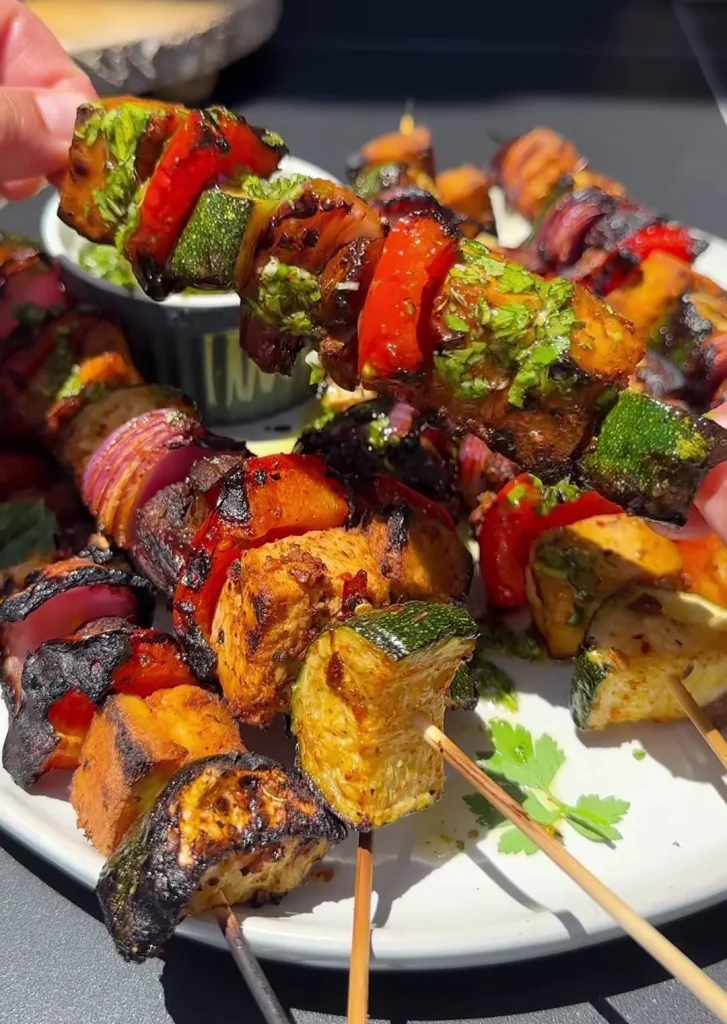 BBQ Veggie Skewers