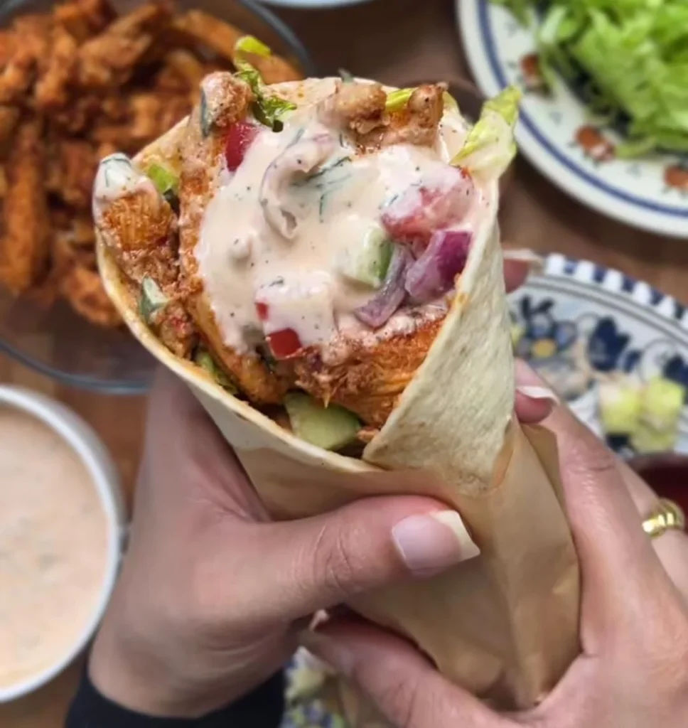 Grilled Chicken Wraps