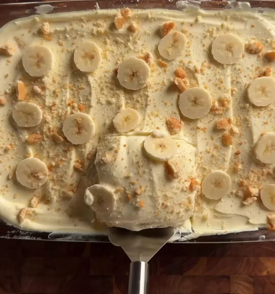 Banana Custard Pudding