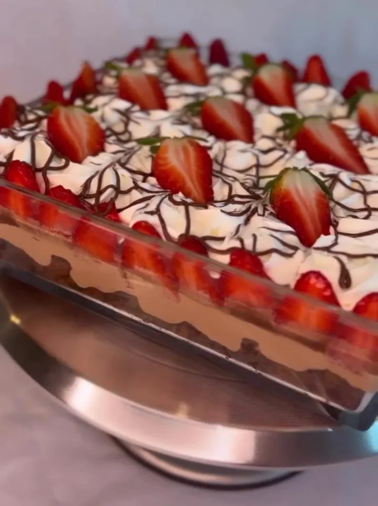 Nutella Custard Dessert