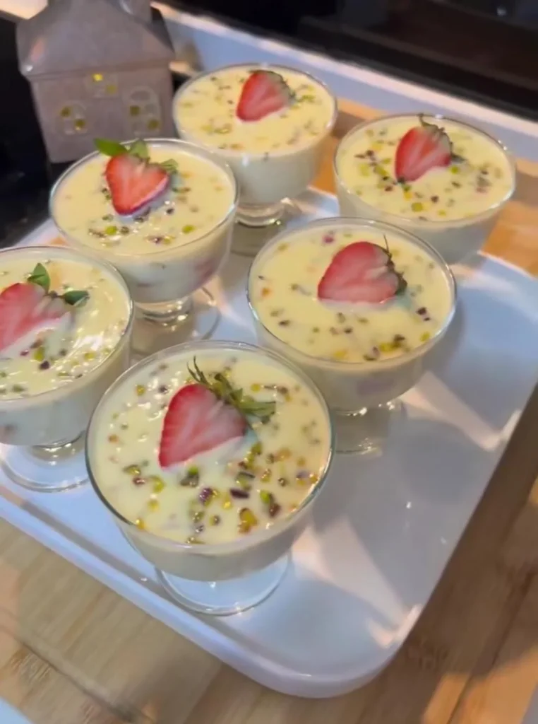 Biscuit Custard Dessert