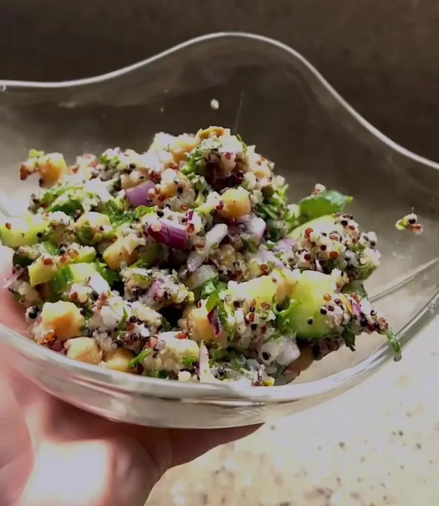Cucumber Mint Quinoa Salad