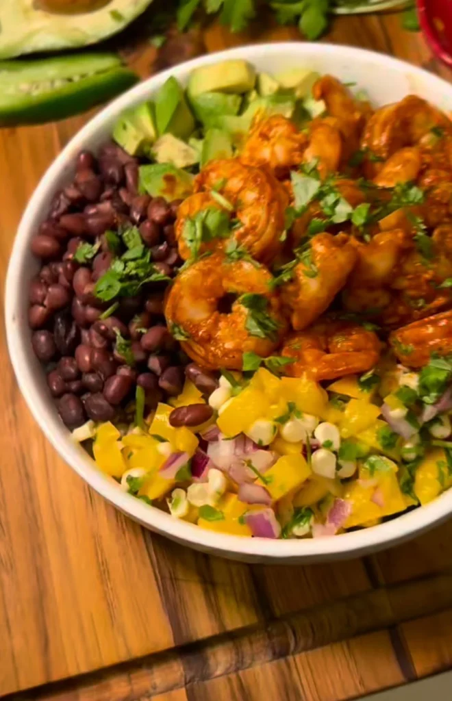 Shrimp Veggie Bowl