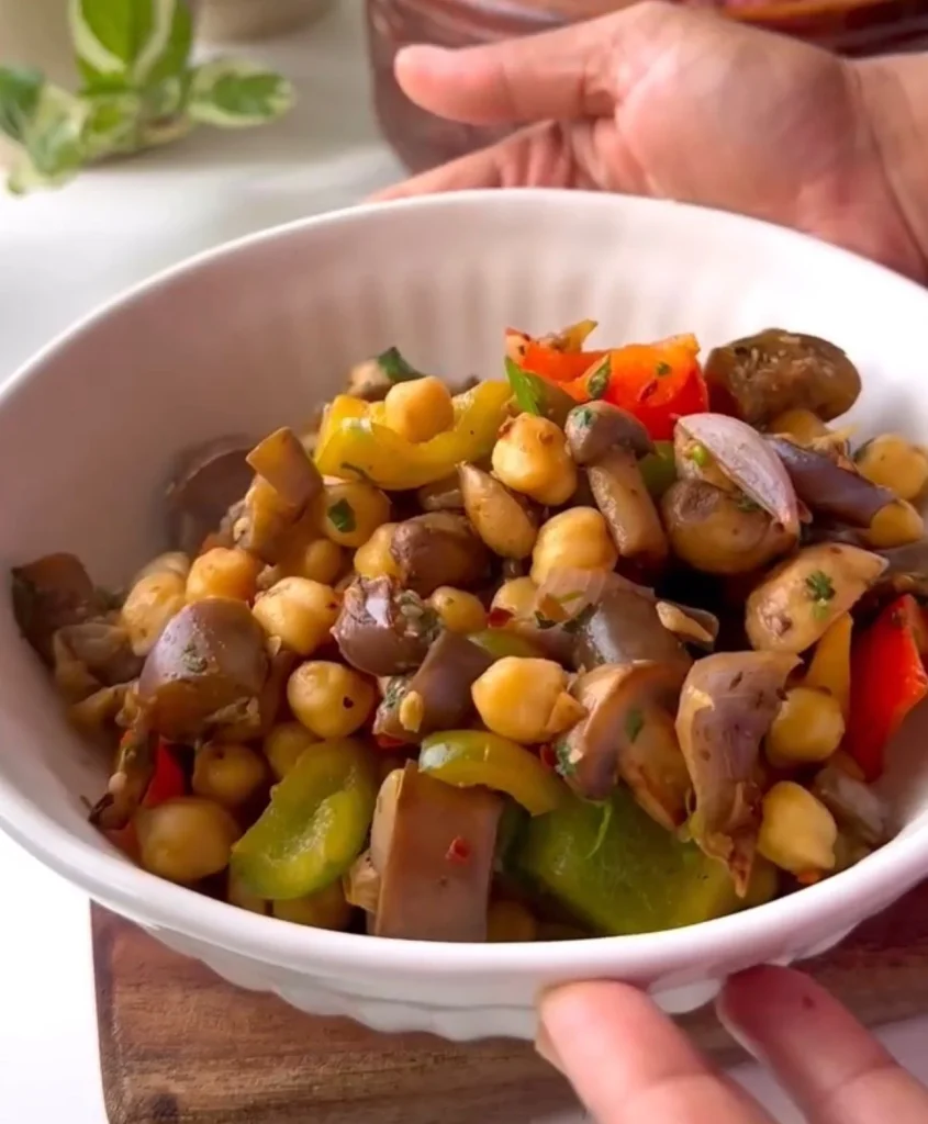  Chickpea Protein Stir Fry
