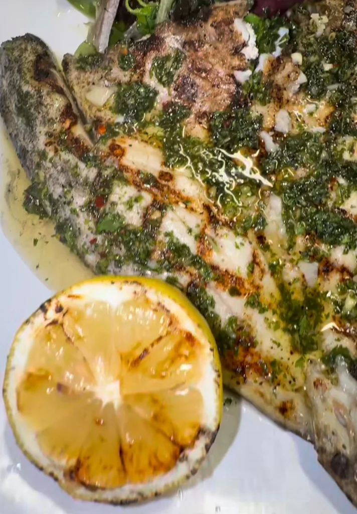 Grilled Lemon Herb Fish
