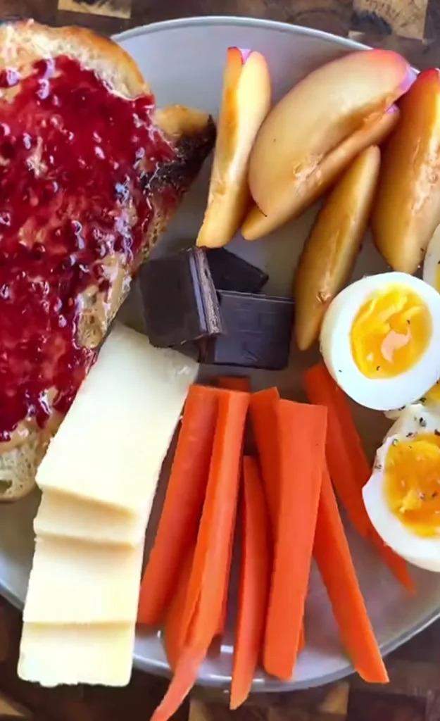 Boiled Egg Snack Plate