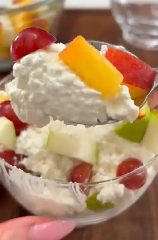 Cottage Cheese Fruit Mix