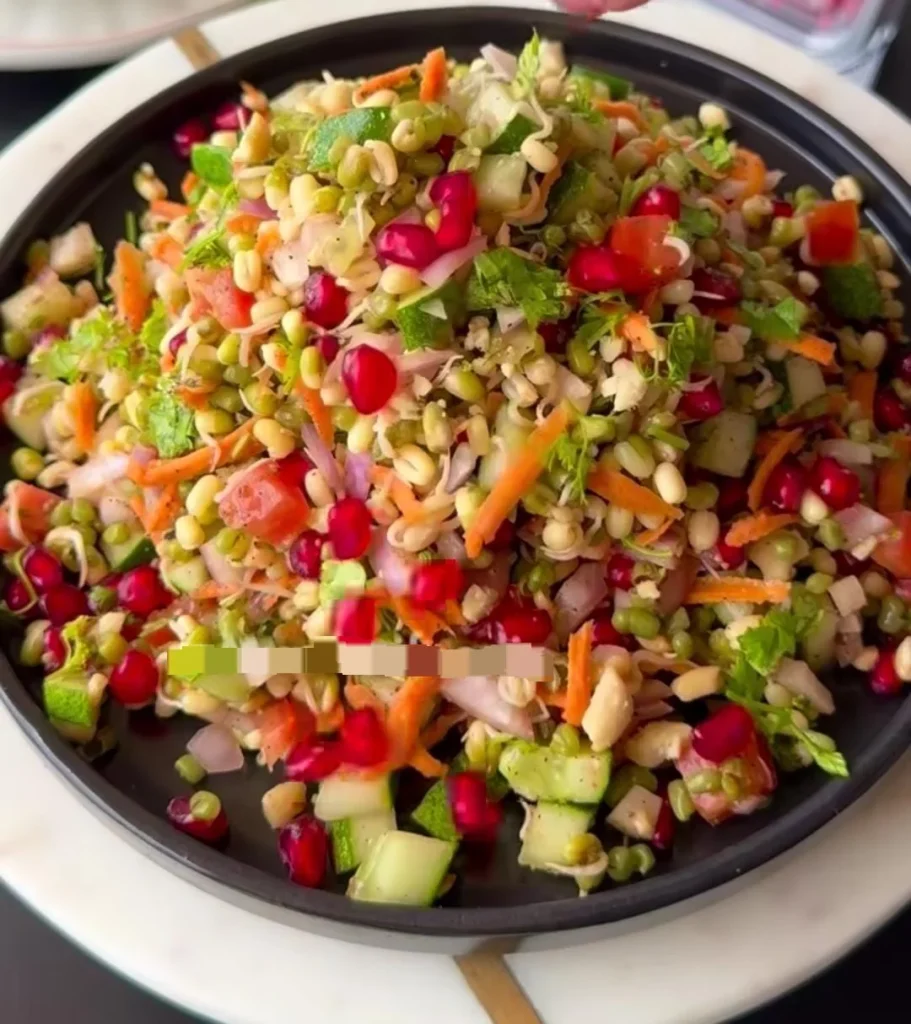 Sprouts Vegetable Salad Recipes Bowl