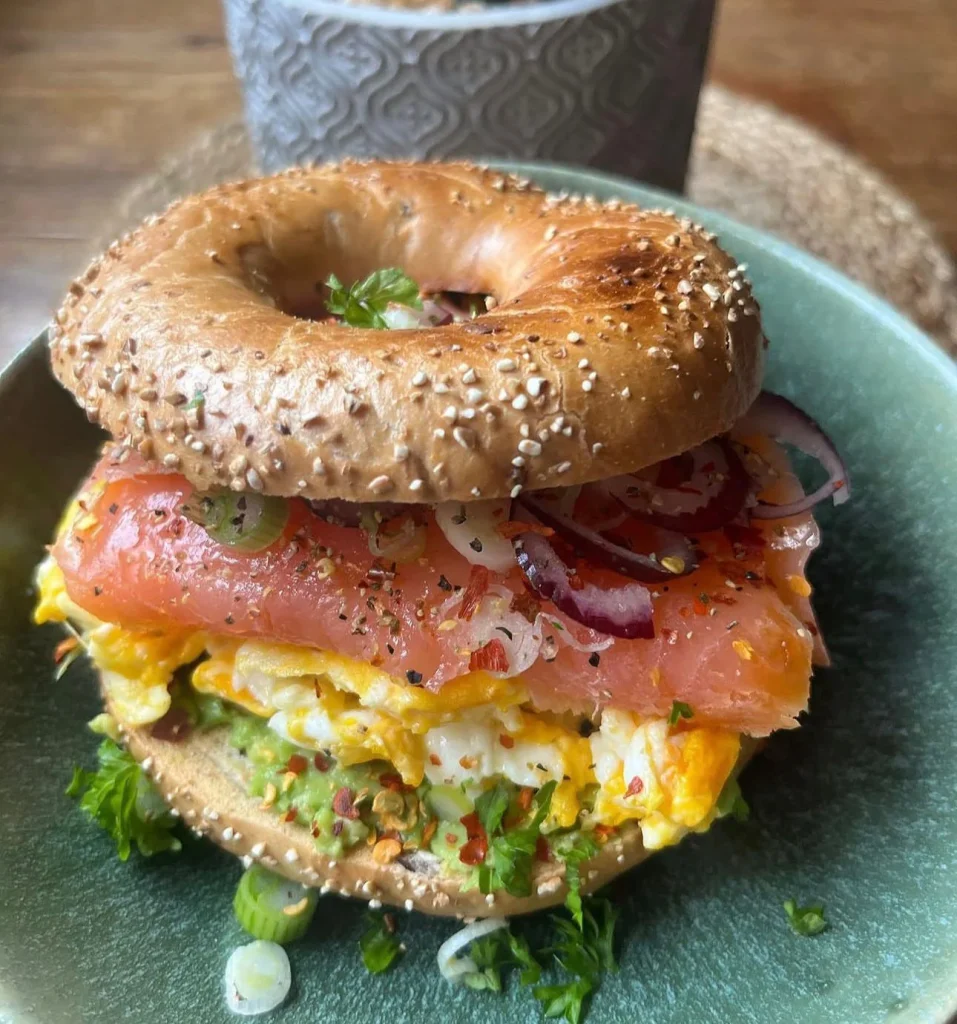 Smoked Salmon Bagel Box
