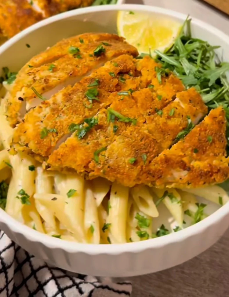 Lemon Herb Chicken Pasta Salad