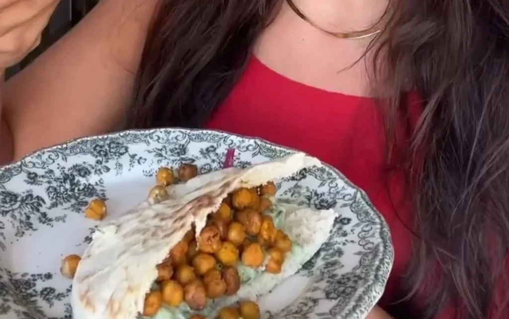 Chickpea Avocado Stuffed Pita