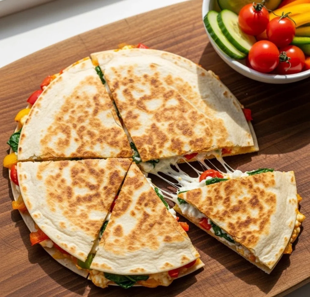 Mini Veggie & Cheese Quesadillas