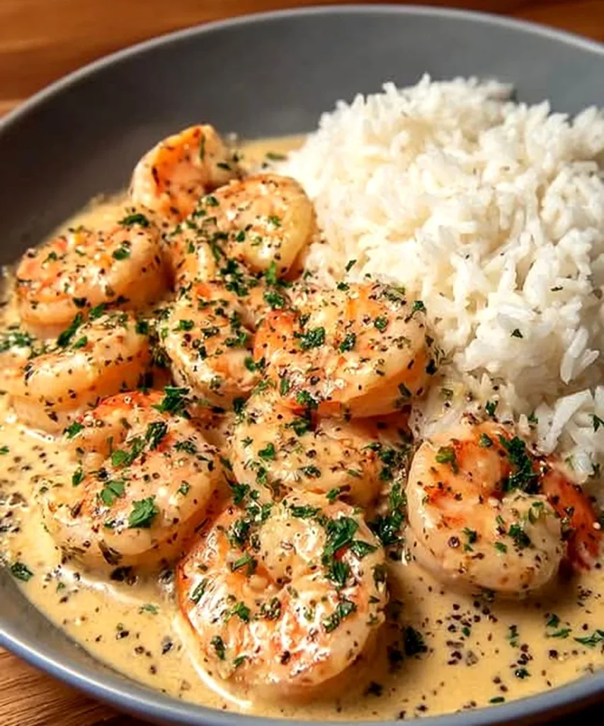 Garlic Butter Shrimp Rice Box