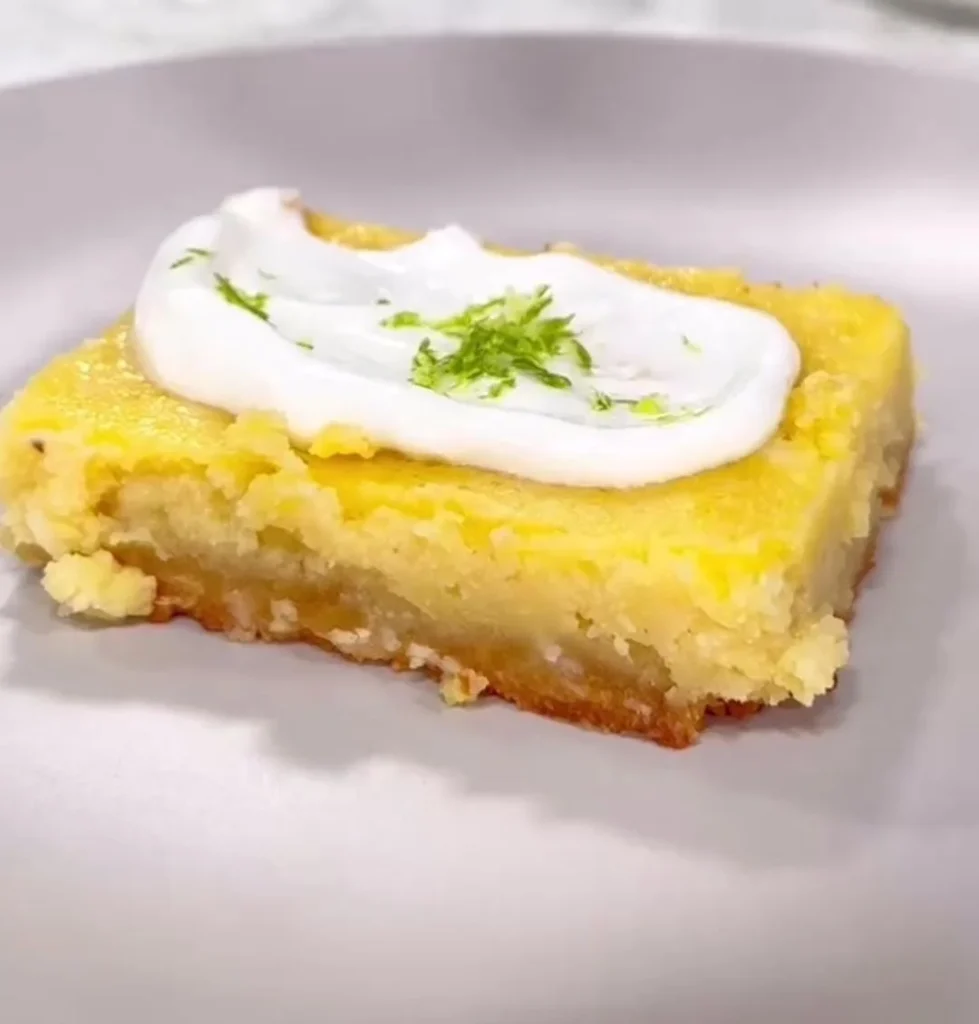 Lime Coconut Bars