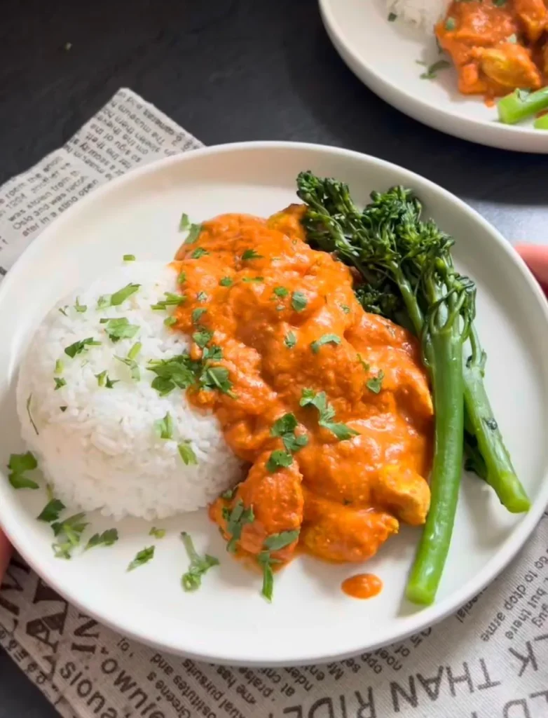 Butter Chicken with Rice
