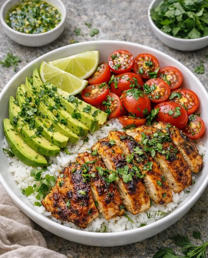 Zesty Lime Chicken Bowl