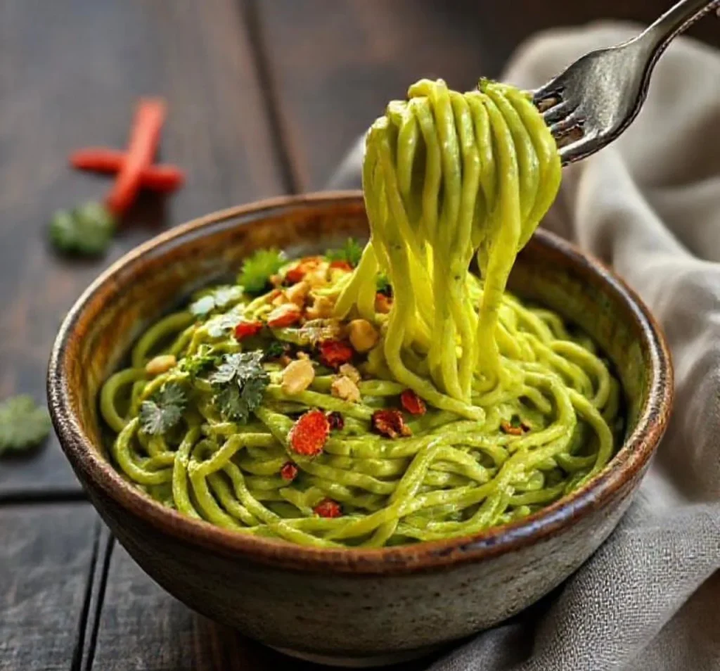 Creamy Lime Avocado Pasta