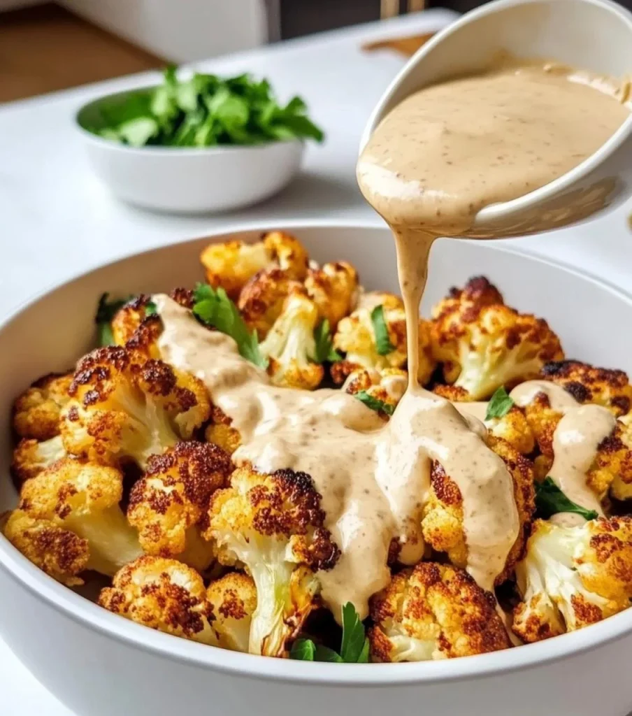 Lime Roasted Cauliflower