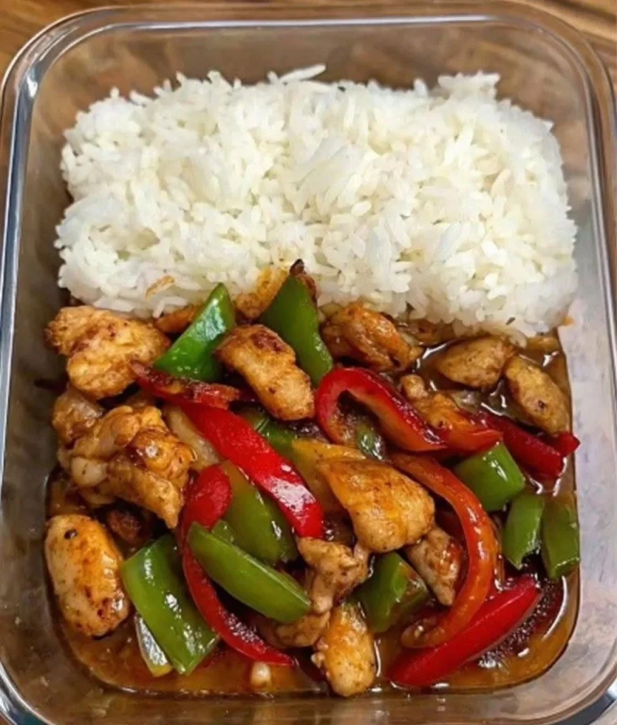 Lime Garlic Chicken Stir Fry