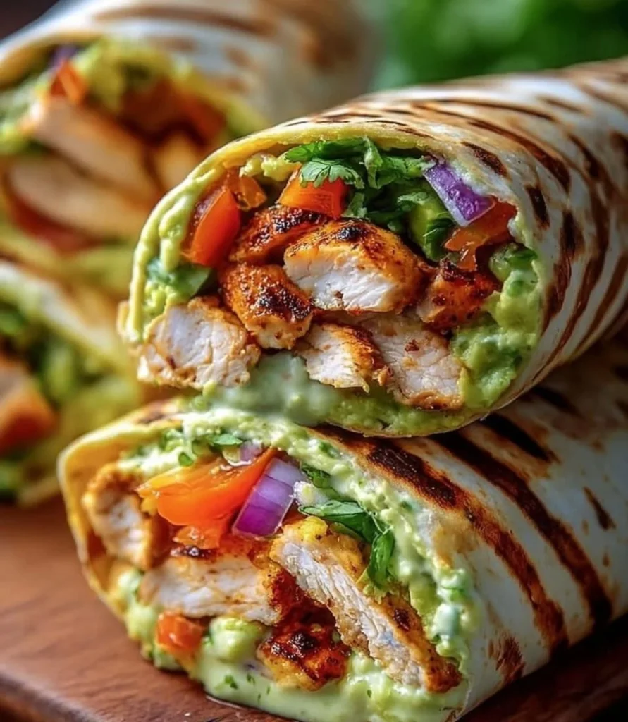 Lime Chicken Salad Wrap
