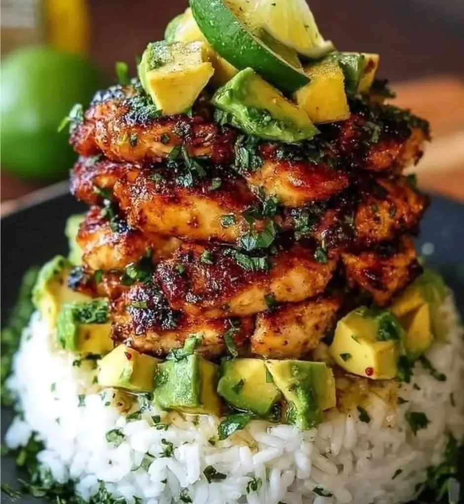 Lime Garlic Rice