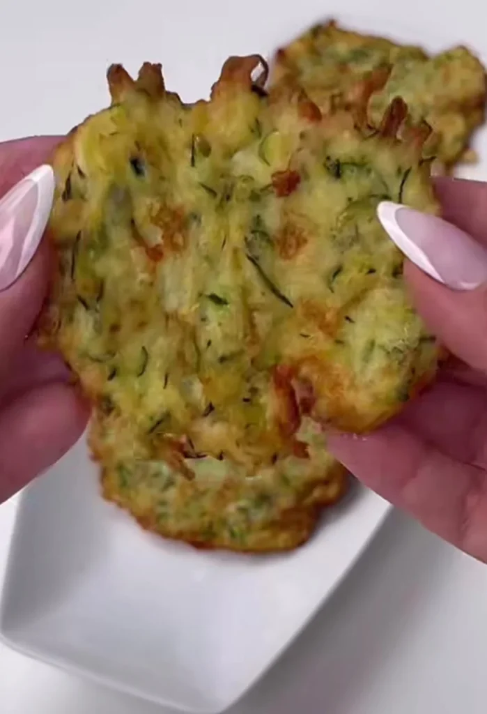 Zucchini Cheese Breakfast Fritters